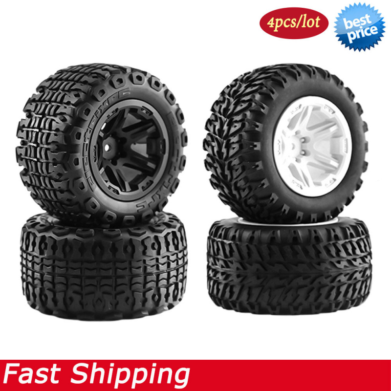 Rc Truck Monster - 4PCS RC Monster Truck Wheels Tires