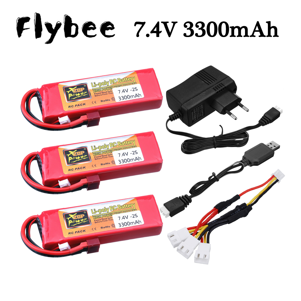 Rc Hobby Hub - 2S 7.4V 3300mAh Lipo Battery Charger