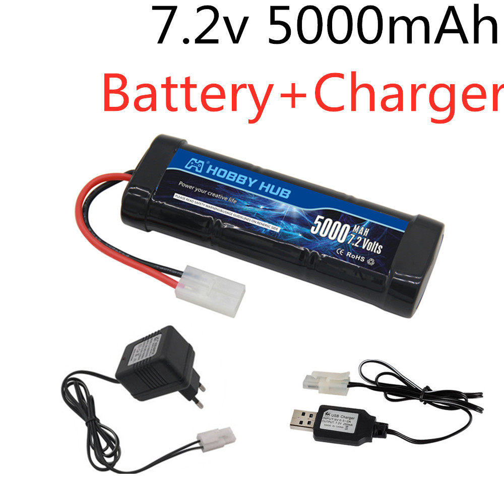 7.2V 5000mAh Ni-MH Battery Pac - Rc Hobby Hub recension och pris