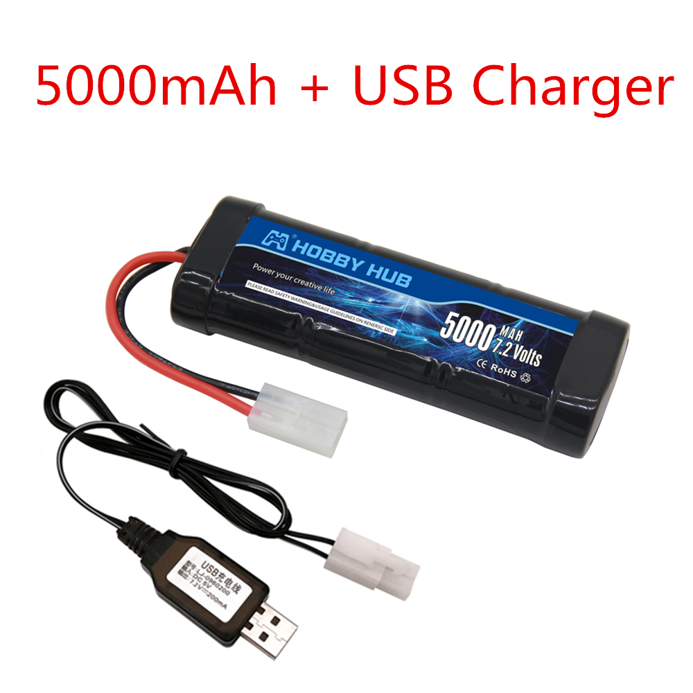 7.2V 5000mAh Ni-MH Battery Pac - Rc Hobby Hub recension och pris