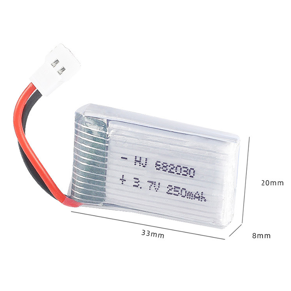 4/5/10pcs High Rate 3.7V 250mA - Rc Hobby Hub recension och pris