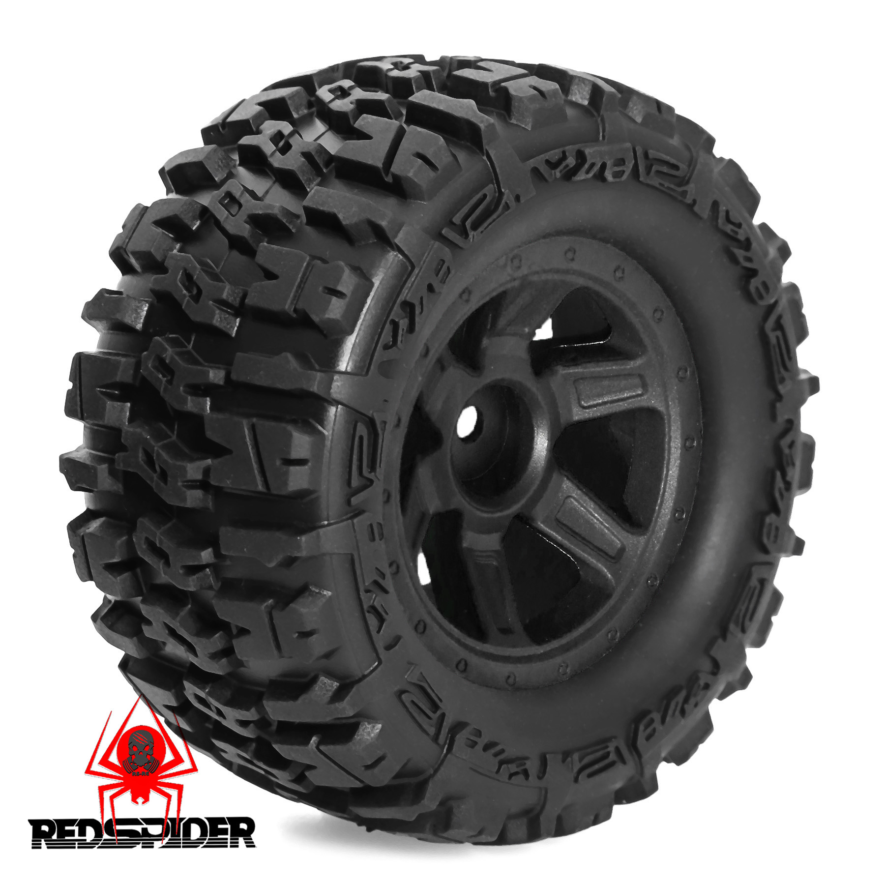 90mm Skidproof Rubber Wheel Ti - Rc Truck Monster recension och pris