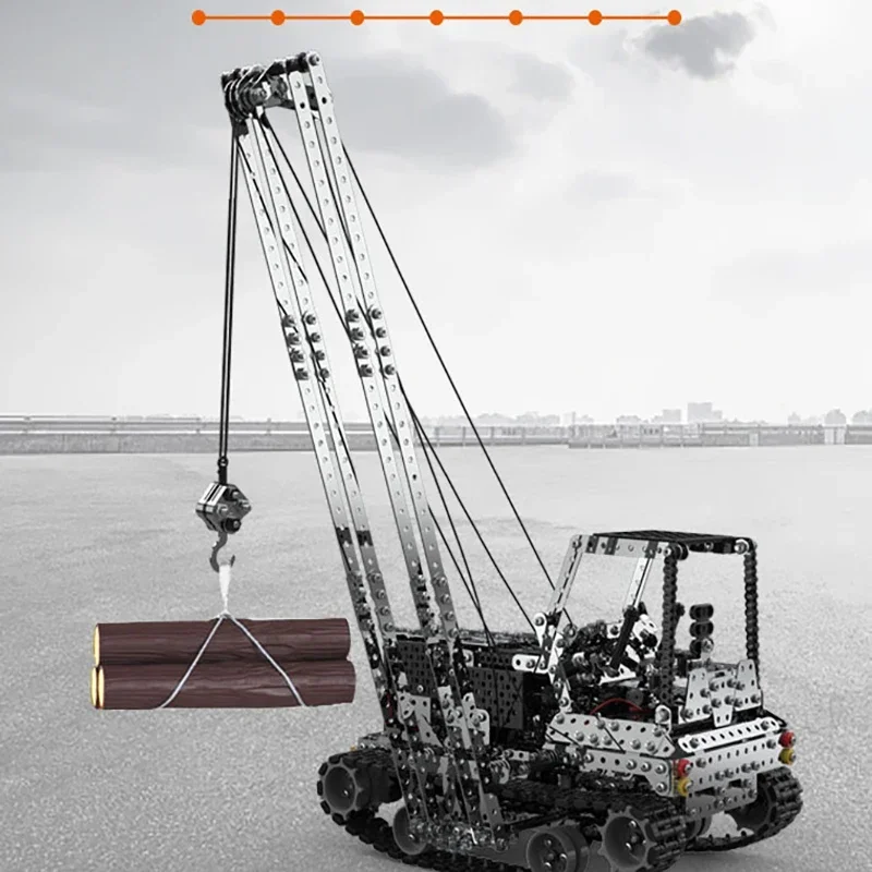 DIY Metal RC Crane Electric Ho - Rc Hobby Toys recension och pris