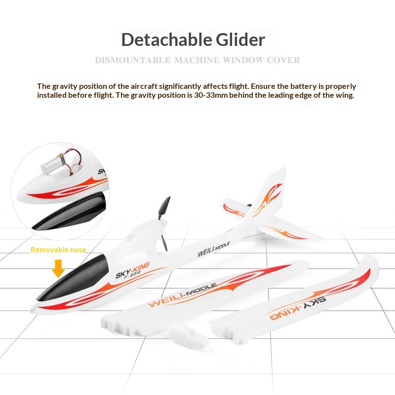Weili Sky King F959S Rc Glider - Rc Hobby Kings recension och pris