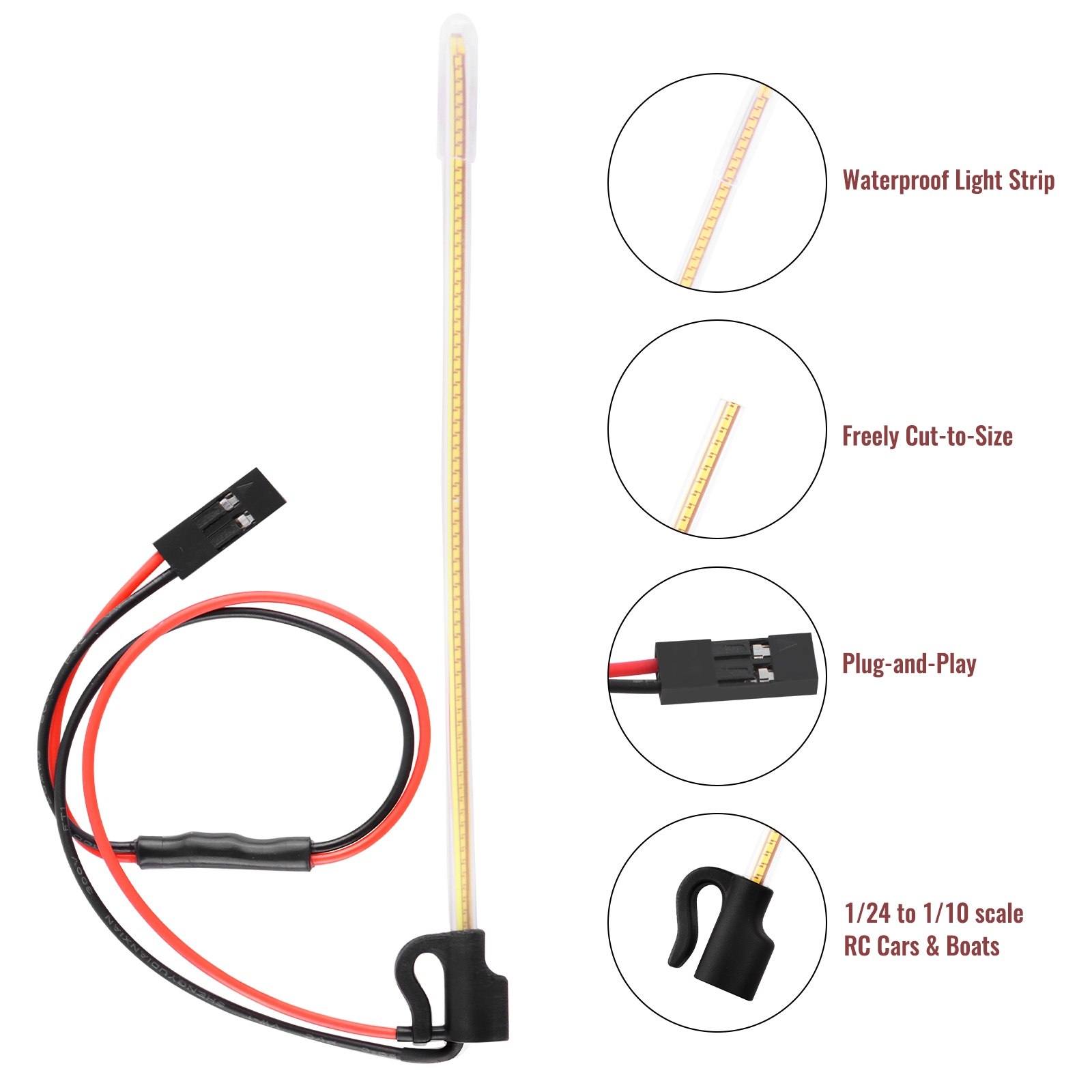 ModRax 2PCS LED RC Antenna Lig - Rc Hobby Wire recension och pris