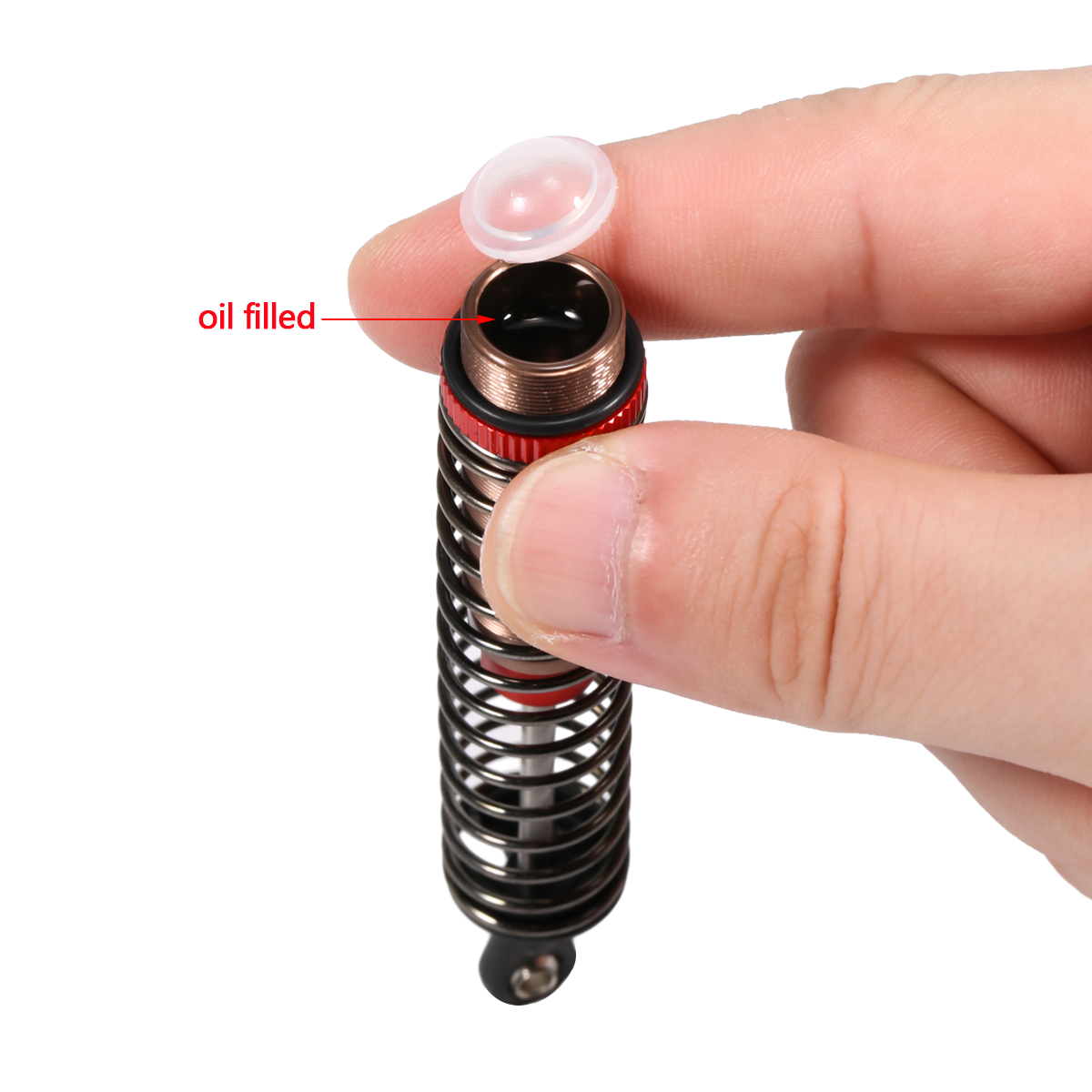 4Pcs Adjustable Oil Filled Sho - Rc Truck Monster recension och pris