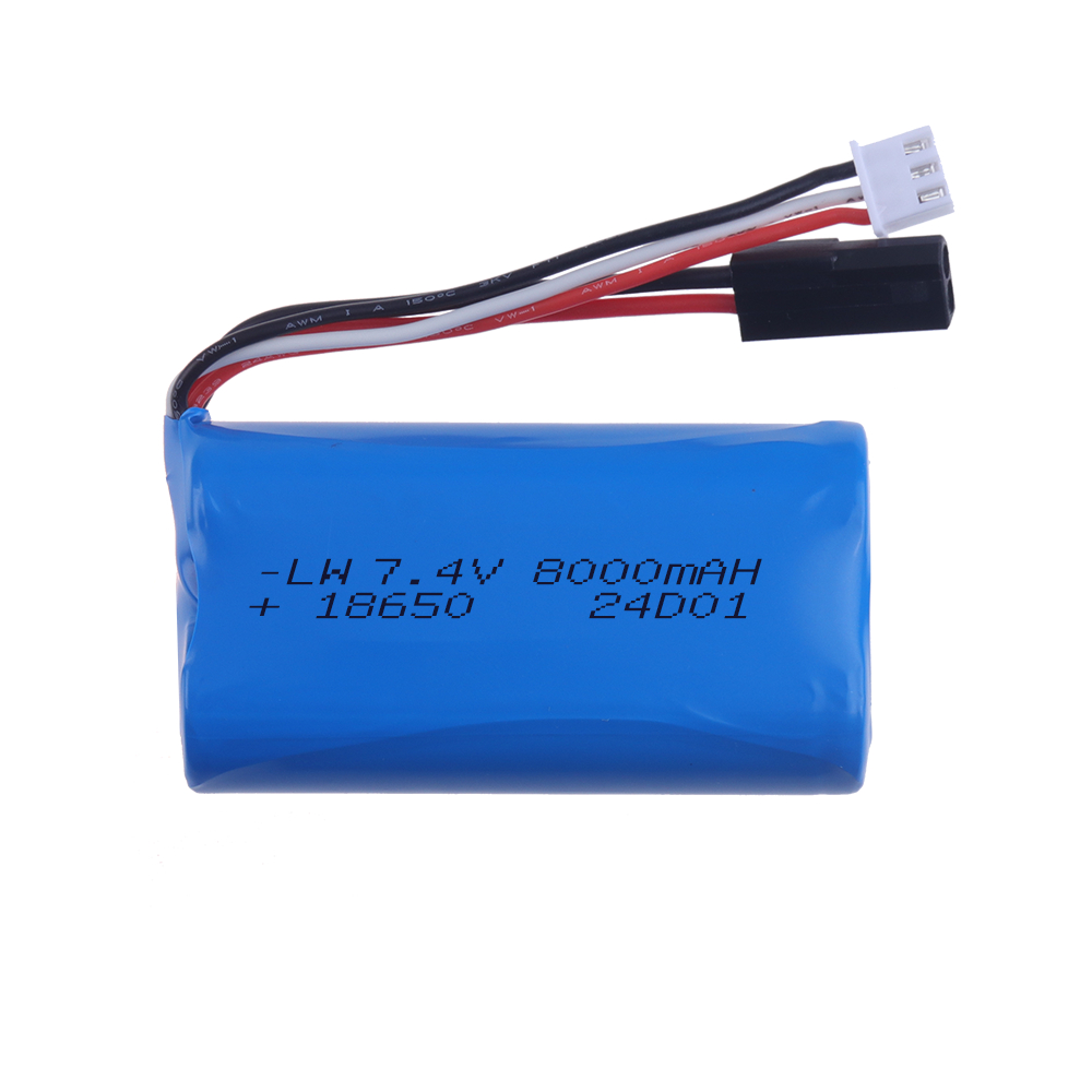 (5500 Plug) 18650 7.4V 8000Mah - Rc Hobby Hub recension och pris