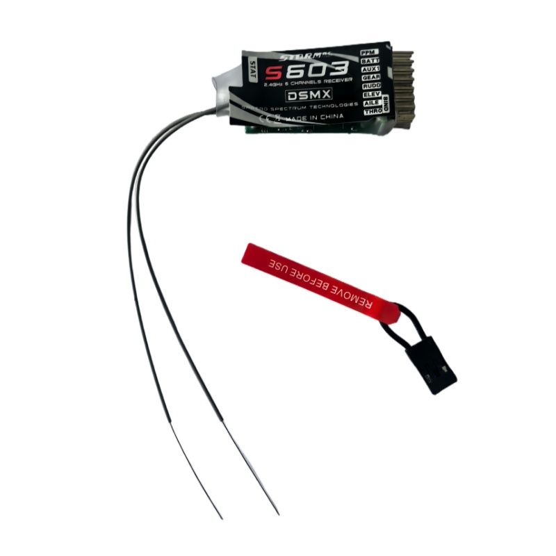 S603 DSMX DSM2 6CH RC Receiver - Rc Hobby Toys recension och pris