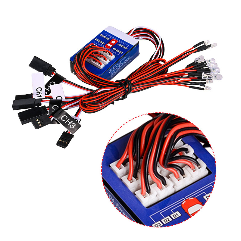 Rc 12 LED Lighting System Kit  - Rc Hobby Wire recension och pris