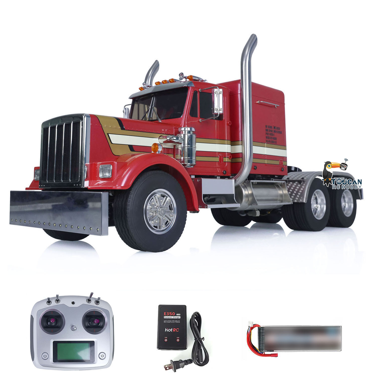 1/14 6x6 RC Tractor Truck RTR  - Rc Hobby Kings recension och pris