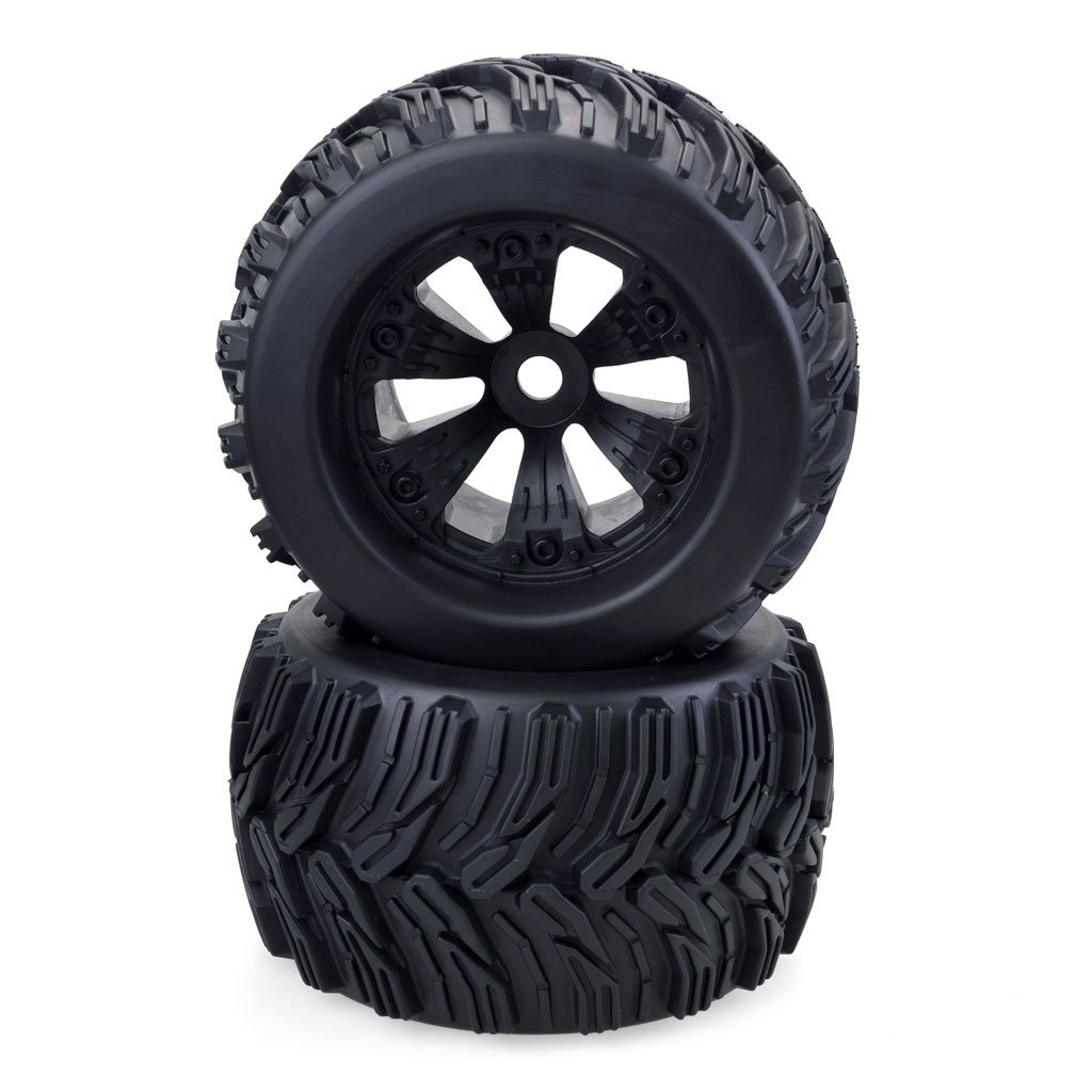 4PCS 1/8 Wheels Tires 170mm 16 - Rc Truck Monster recension och pris