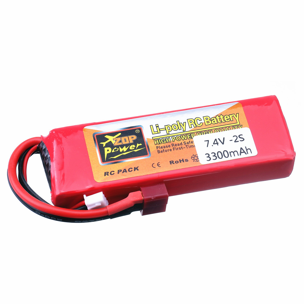 2S 7.4V 3300mAh Lipo Battery C - Rc Hobby Hub recension och pris